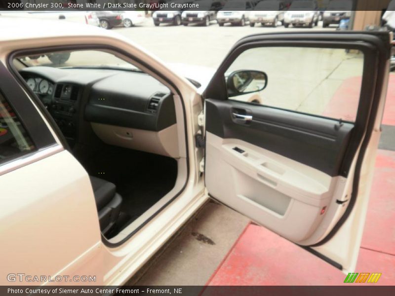 Stone White / Dark Slate Gray/Light Graystone 2006 Chrysler 300