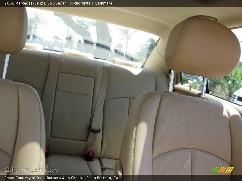 Arctic White / Cashmere 2008 Mercedes-Benz E 350 Sedan