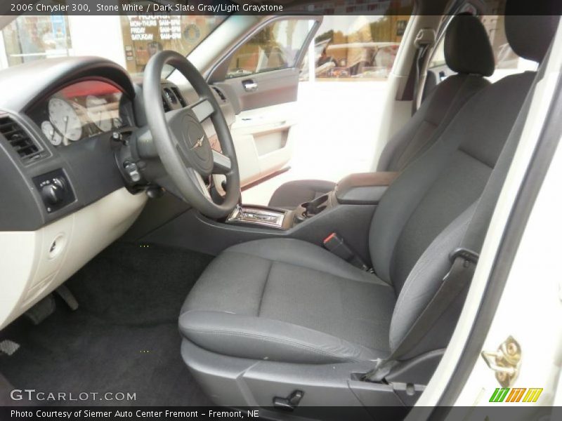 Stone White / Dark Slate Gray/Light Graystone 2006 Chrysler 300