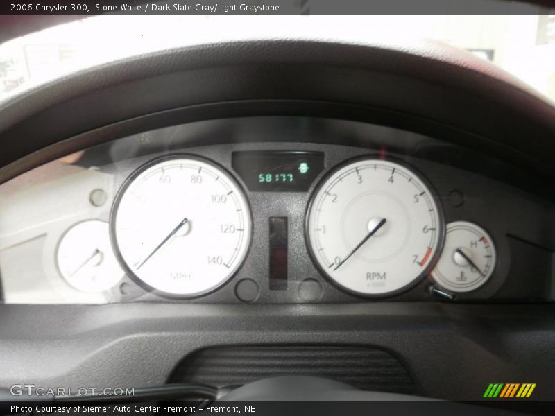 Stone White / Dark Slate Gray/Light Graystone 2006 Chrysler 300