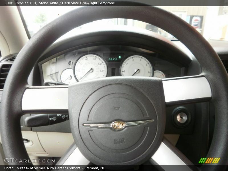 Stone White / Dark Slate Gray/Light Graystone 2006 Chrysler 300