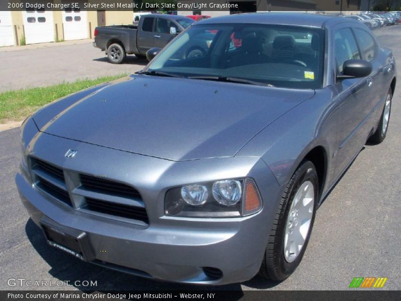 Silver Steel Metallic / Dark Slate Gray/Light Graystone 2006 Dodge Charger SE