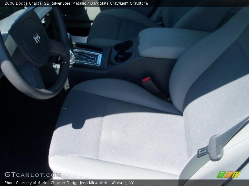 Silver Steel Metallic / Dark Slate Gray/Light Graystone 2006 Dodge Charger SE