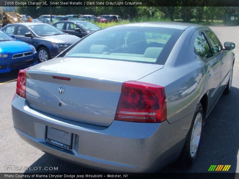 Silver Steel Metallic / Dark Slate Gray/Light Graystone 2006 Dodge Charger SE