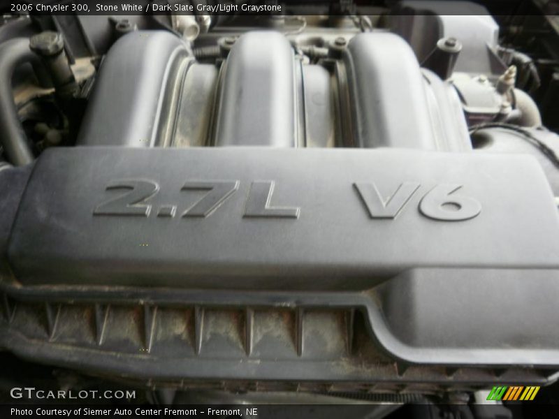 Stone White / Dark Slate Gray/Light Graystone 2006 Chrysler 300