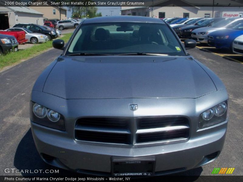 Silver Steel Metallic / Dark Slate Gray/Light Graystone 2006 Dodge Charger SE