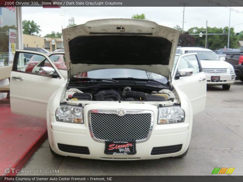 Stone White / Dark Slate Gray/Light Graystone 2006 Chrysler 300