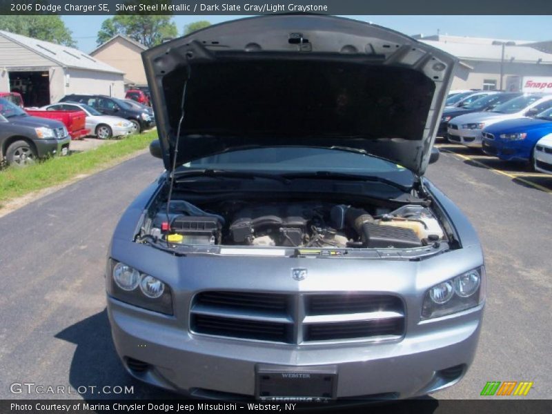 Silver Steel Metallic / Dark Slate Gray/Light Graystone 2006 Dodge Charger SE