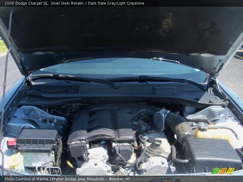 Silver Steel Metallic / Dark Slate Gray/Light Graystone 2006 Dodge Charger SE