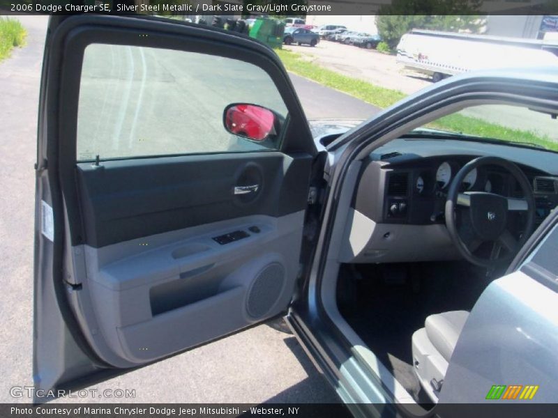 Silver Steel Metallic / Dark Slate Gray/Light Graystone 2006 Dodge Charger SE