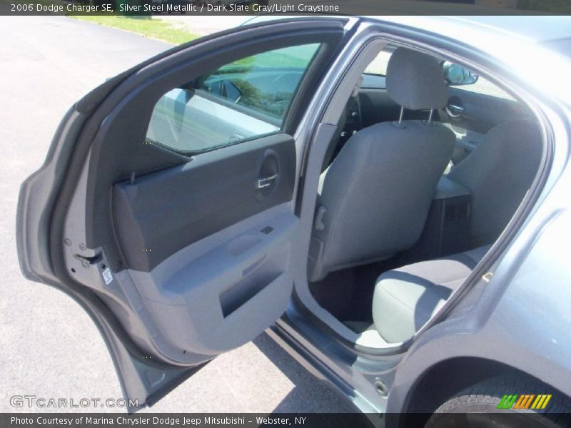Silver Steel Metallic / Dark Slate Gray/Light Graystone 2006 Dodge Charger SE