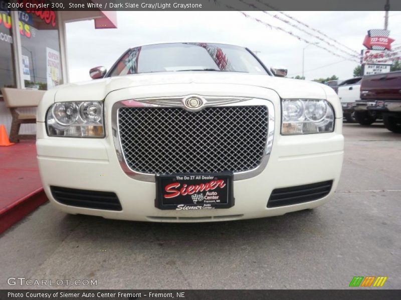 Stone White / Dark Slate Gray/Light Graystone 2006 Chrysler 300