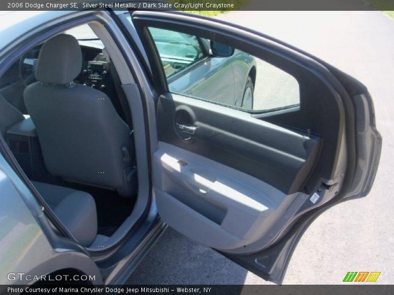 Silver Steel Metallic / Dark Slate Gray/Light Graystone 2006 Dodge Charger SE