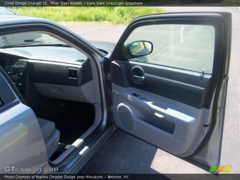 Silver Steel Metallic / Dark Slate Gray/Light Graystone 2006 Dodge Charger SE