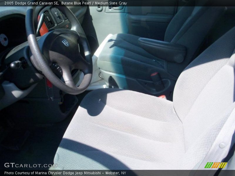 Butane Blue Pearl / Medium Slate Gray 2005 Dodge Grand Caravan SE