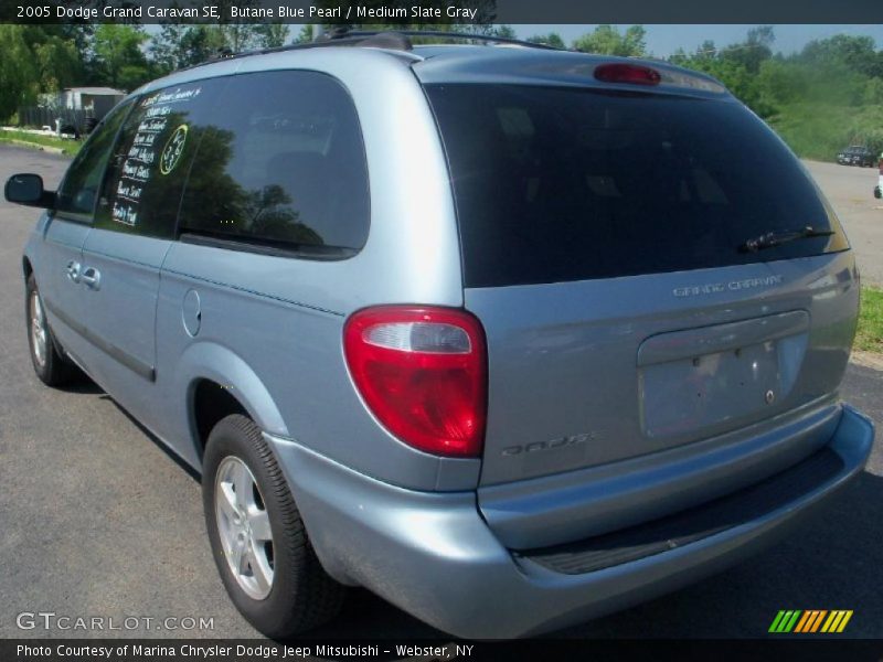 Butane Blue Pearl / Medium Slate Gray 2005 Dodge Grand Caravan SE