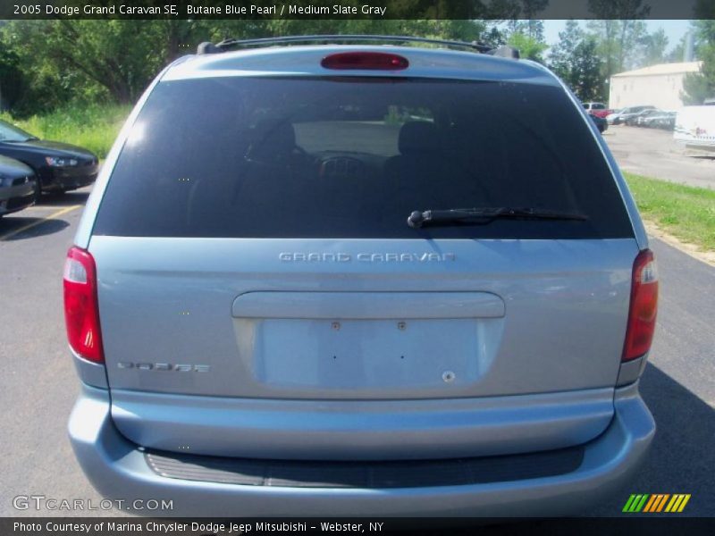 Butane Blue Pearl / Medium Slate Gray 2005 Dodge Grand Caravan SE