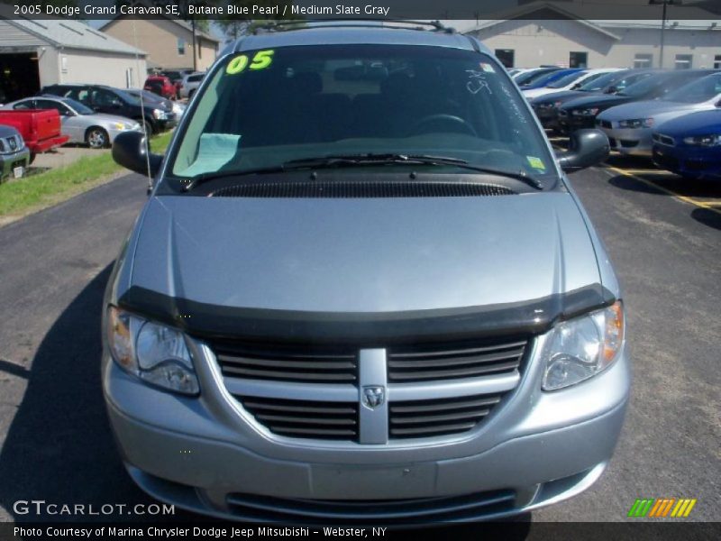 Butane Blue Pearl / Medium Slate Gray 2005 Dodge Grand Caravan SE