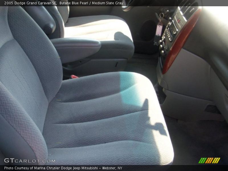 Butane Blue Pearl / Medium Slate Gray 2005 Dodge Grand Caravan SE