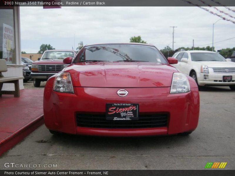 Redline / Carbon Black 2003 Nissan 350Z Touring Coupe