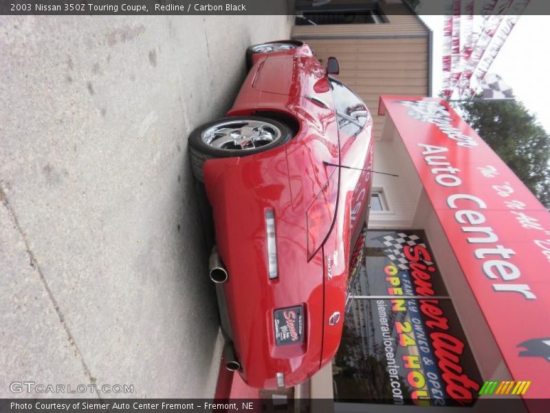 Redline / Carbon Black 2003 Nissan 350Z Touring Coupe