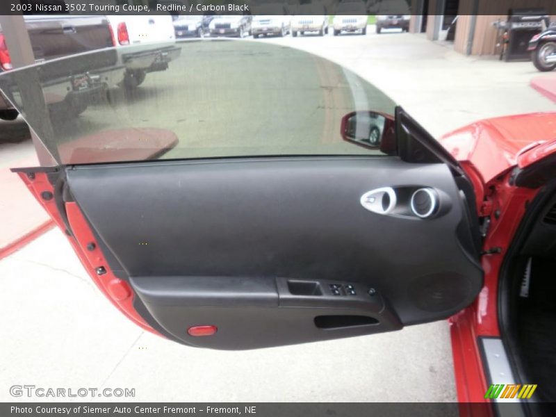 Redline / Carbon Black 2003 Nissan 350Z Touring Coupe