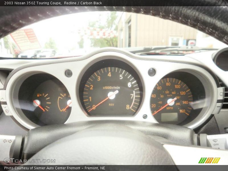 Redline / Carbon Black 2003 Nissan 350Z Touring Coupe