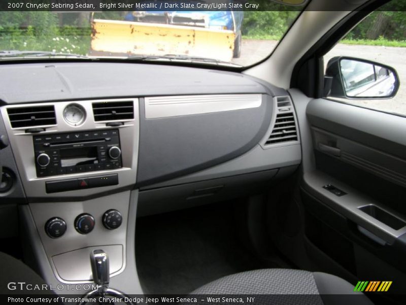 Bright Silver Metallic / Dark Slate Gray/Light Slate Gray 2007 Chrysler Sebring Sedan