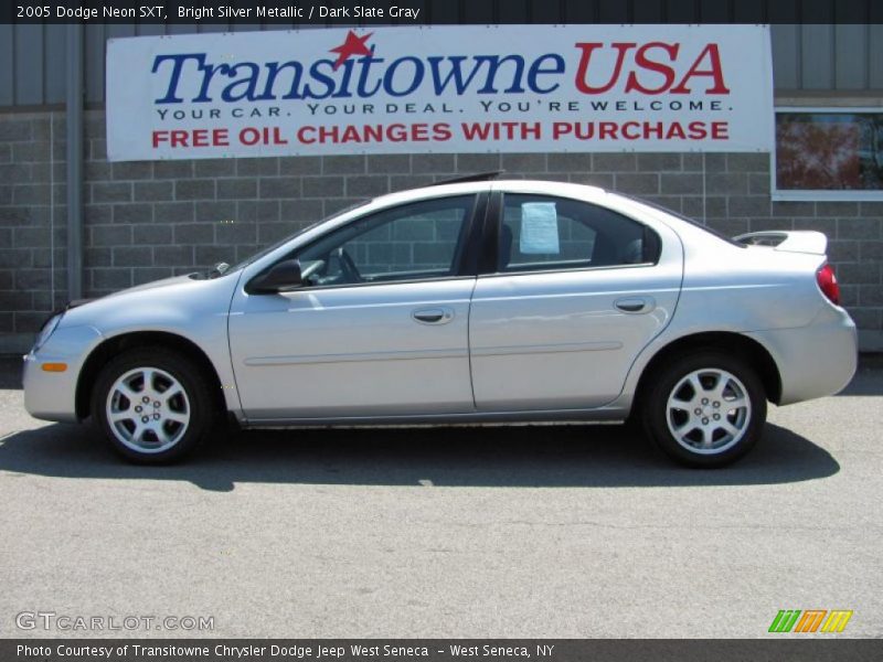Bright Silver Metallic / Dark Slate Gray 2005 Dodge Neon SXT