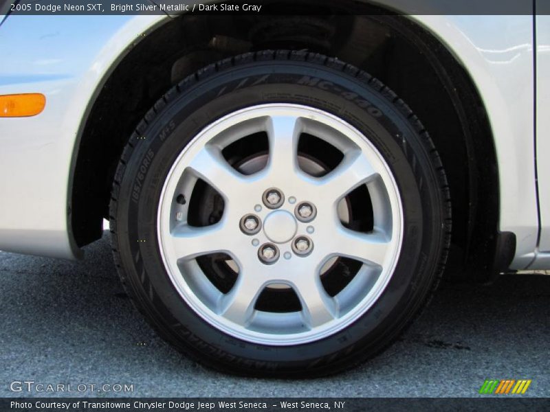 Bright Silver Metallic / Dark Slate Gray 2005 Dodge Neon SXT