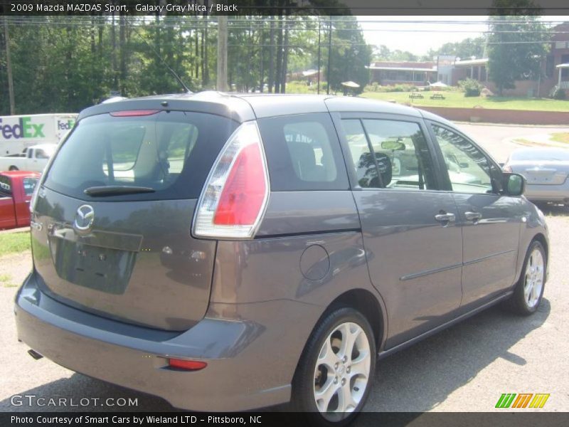 Galaxy Gray Mica / Black 2009 Mazda MAZDA5 Sport