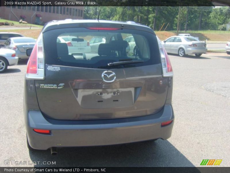 Galaxy Gray Mica / Black 2009 Mazda MAZDA5 Sport