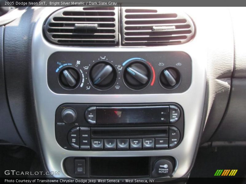Bright Silver Metallic / Dark Slate Gray 2005 Dodge Neon SXT