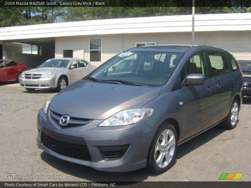 Galaxy Gray Mica / Black 2009 Mazda MAZDA5 Sport