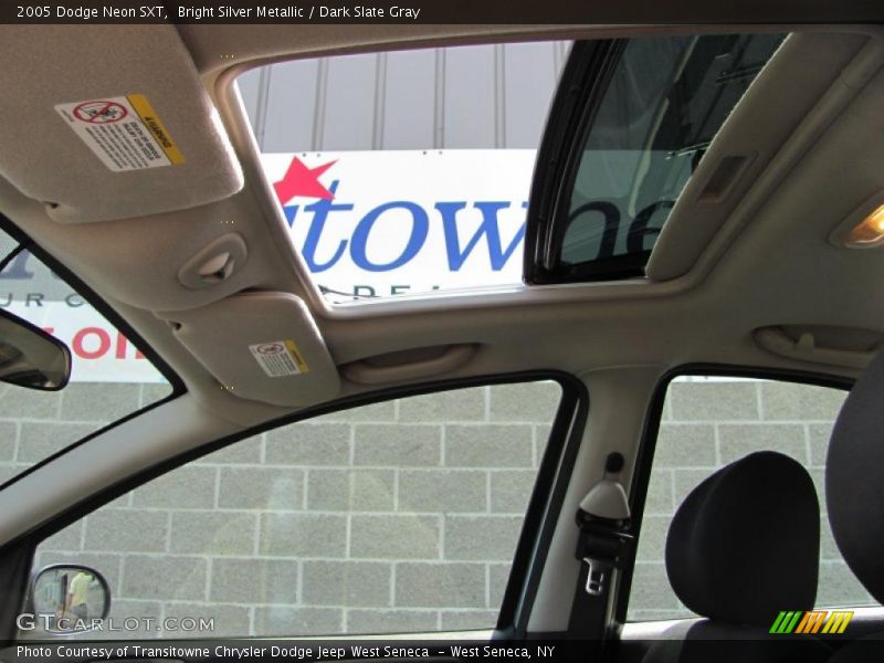 Bright Silver Metallic / Dark Slate Gray 2005 Dodge Neon SXT