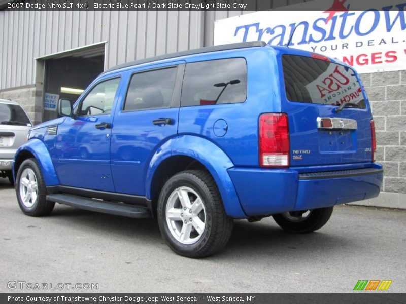 Electric Blue Pearl / Dark Slate Gray/Light Slate Gray 2007 Dodge Nitro SLT 4x4