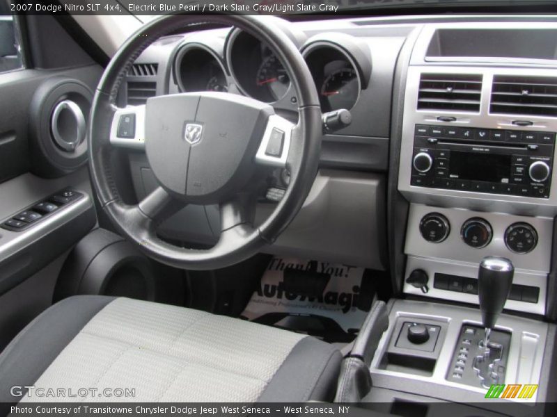 Electric Blue Pearl / Dark Slate Gray/Light Slate Gray 2007 Dodge Nitro SLT 4x4
