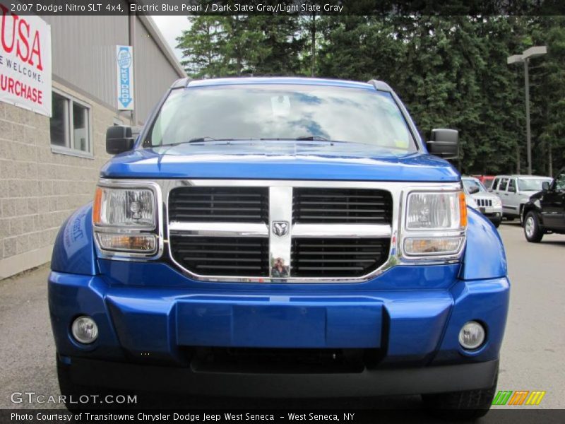 Electric Blue Pearl / Dark Slate Gray/Light Slate Gray 2007 Dodge Nitro SLT 4x4