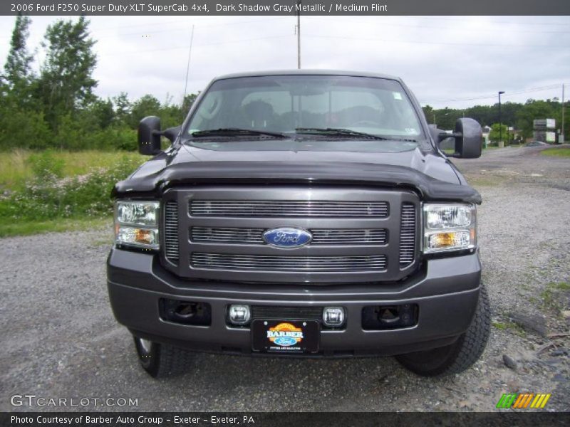 Dark Shadow Gray Metallic / Medium Flint 2006 Ford F250 Super Duty XLT SuperCab 4x4