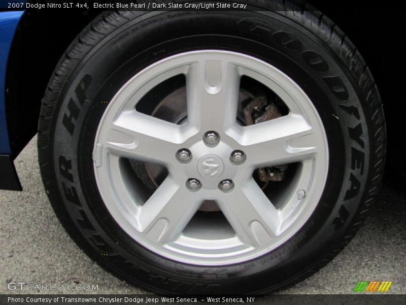 Electric Blue Pearl / Dark Slate Gray/Light Slate Gray 2007 Dodge Nitro SLT 4x4