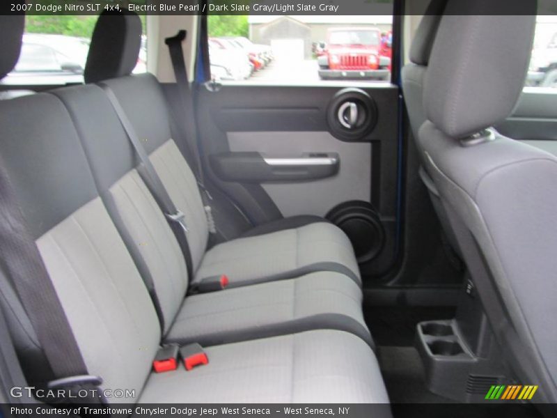 Electric Blue Pearl / Dark Slate Gray/Light Slate Gray 2007 Dodge Nitro SLT 4x4