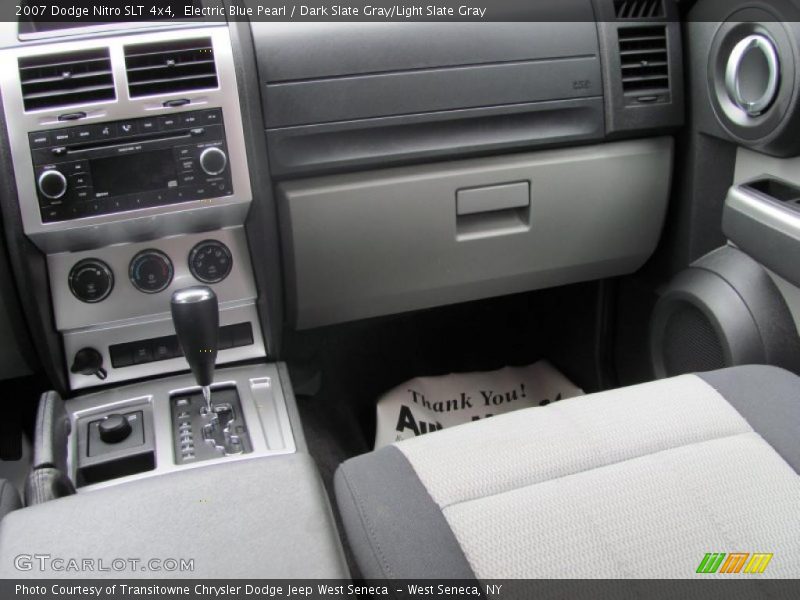 Electric Blue Pearl / Dark Slate Gray/Light Slate Gray 2007 Dodge Nitro SLT 4x4