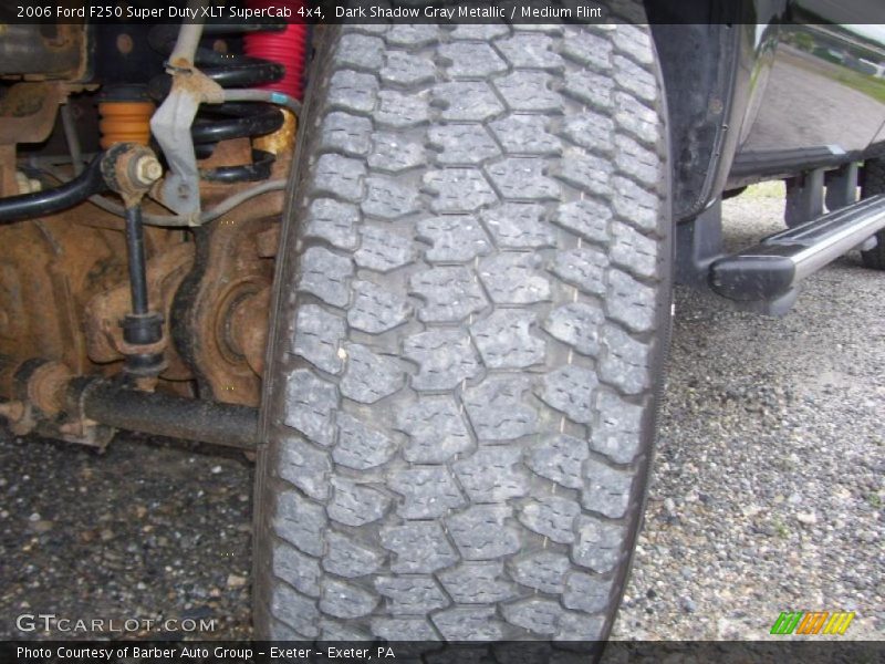 Dark Shadow Gray Metallic / Medium Flint 2006 Ford F250 Super Duty XLT SuperCab 4x4