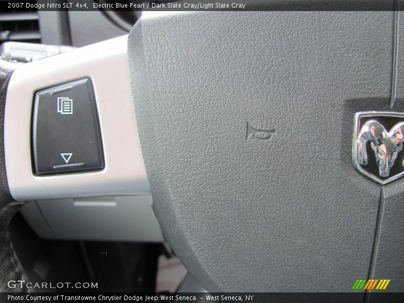 Electric Blue Pearl / Dark Slate Gray/Light Slate Gray 2007 Dodge Nitro SLT 4x4