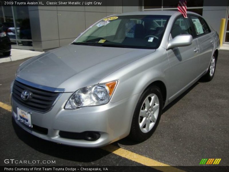 Classic Silver Metallic / Light Gray 2009 Toyota Avalon XL