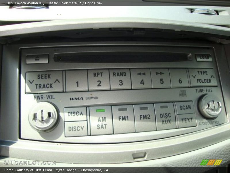 Classic Silver Metallic / Light Gray 2009 Toyota Avalon XL