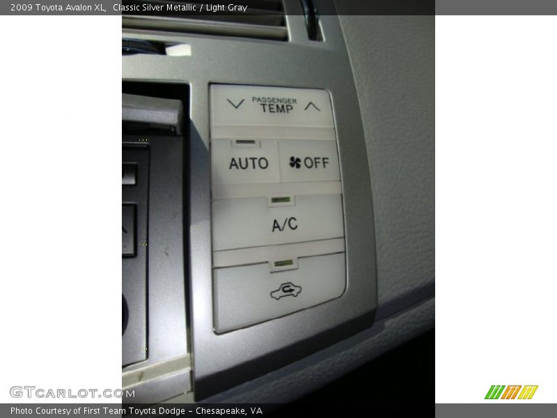 Classic Silver Metallic / Light Gray 2009 Toyota Avalon XL