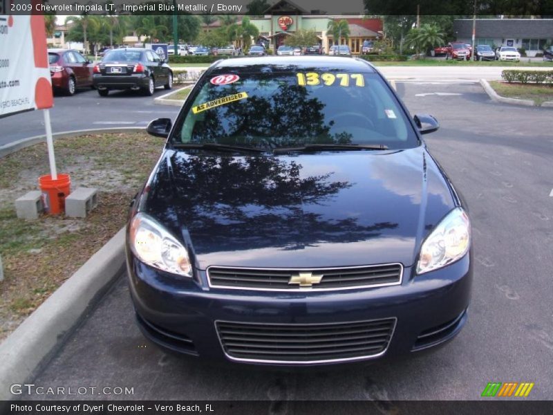 Imperial Blue Metallic / Ebony 2009 Chevrolet Impala LT
