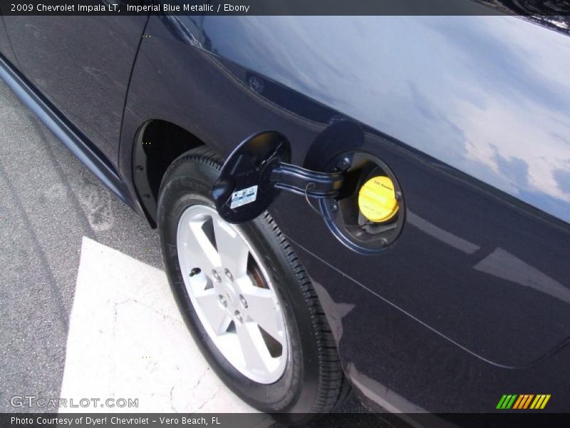Imperial Blue Metallic / Ebony 2009 Chevrolet Impala LT