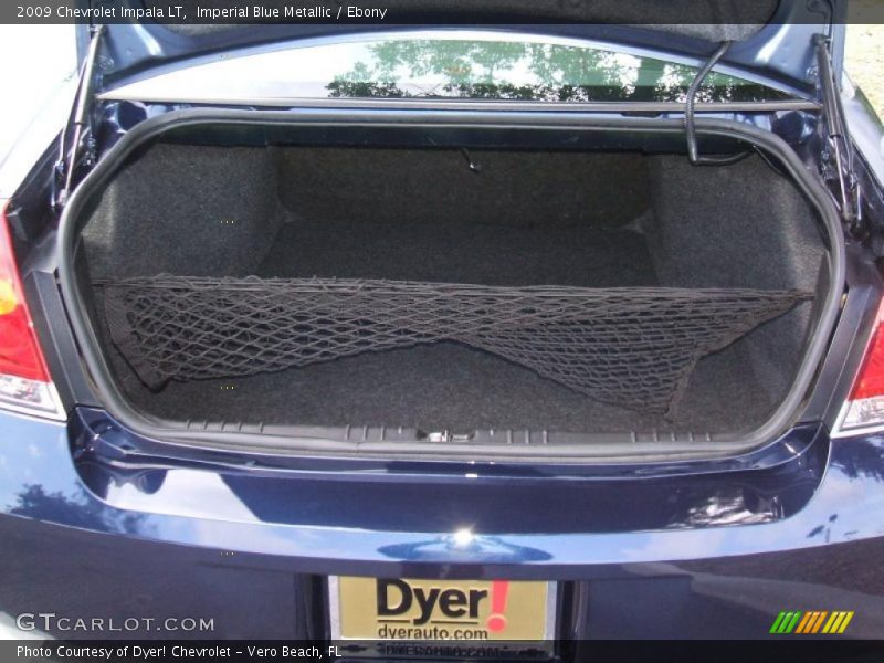 Imperial Blue Metallic / Ebony 2009 Chevrolet Impala LT